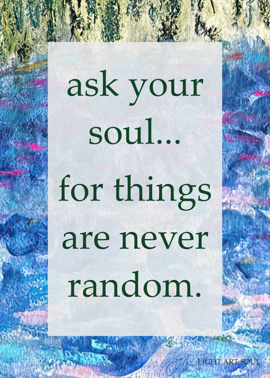 Embraced - Blessing Card | Spiritual Greeting Card