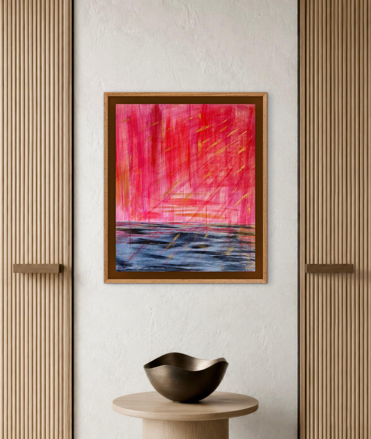 Portal of Silence, Original Art on Canvas, 20 in x 24 in