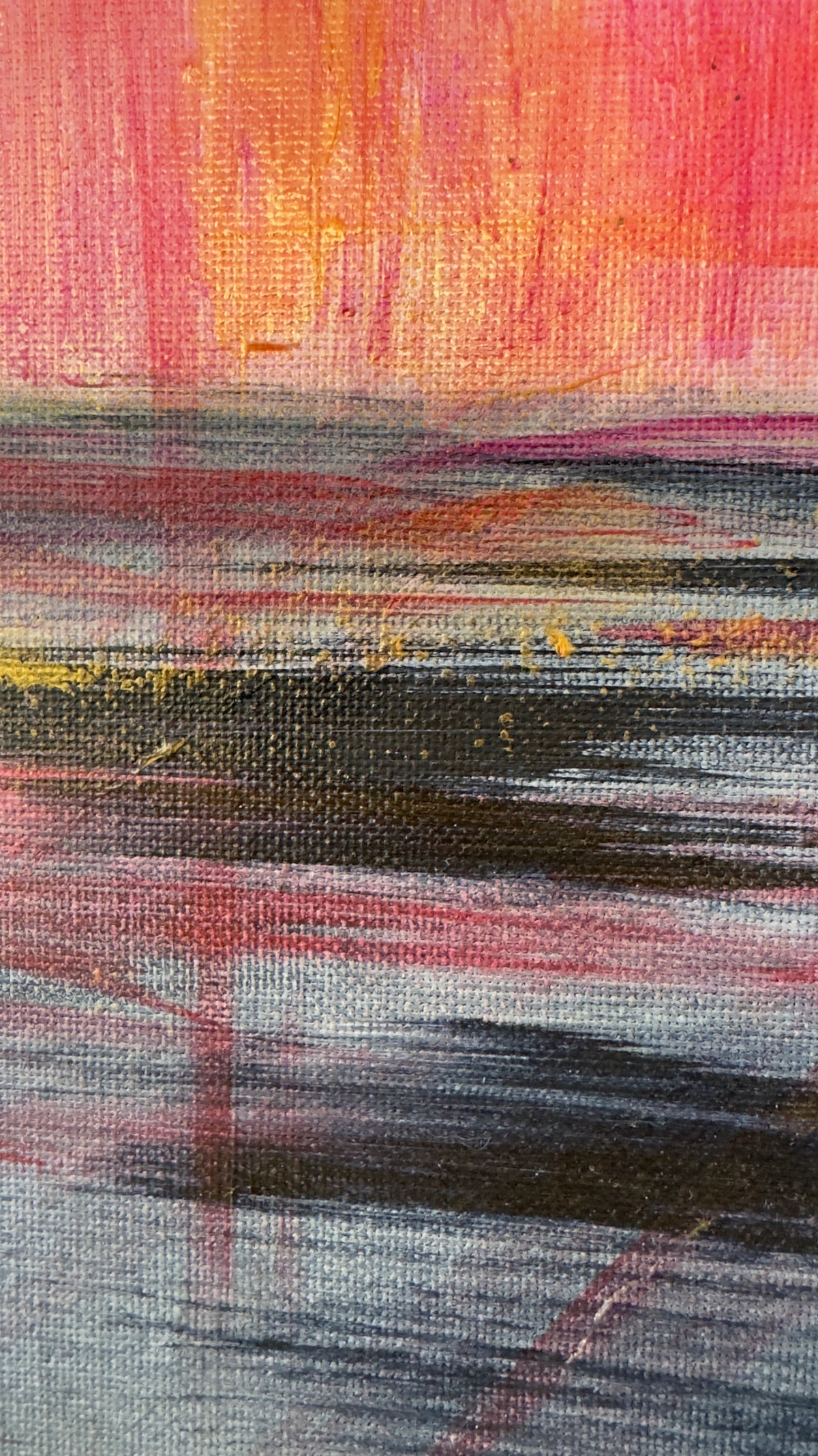 Portal of Silence, Original Art on Canvas, 20 in x 24 in