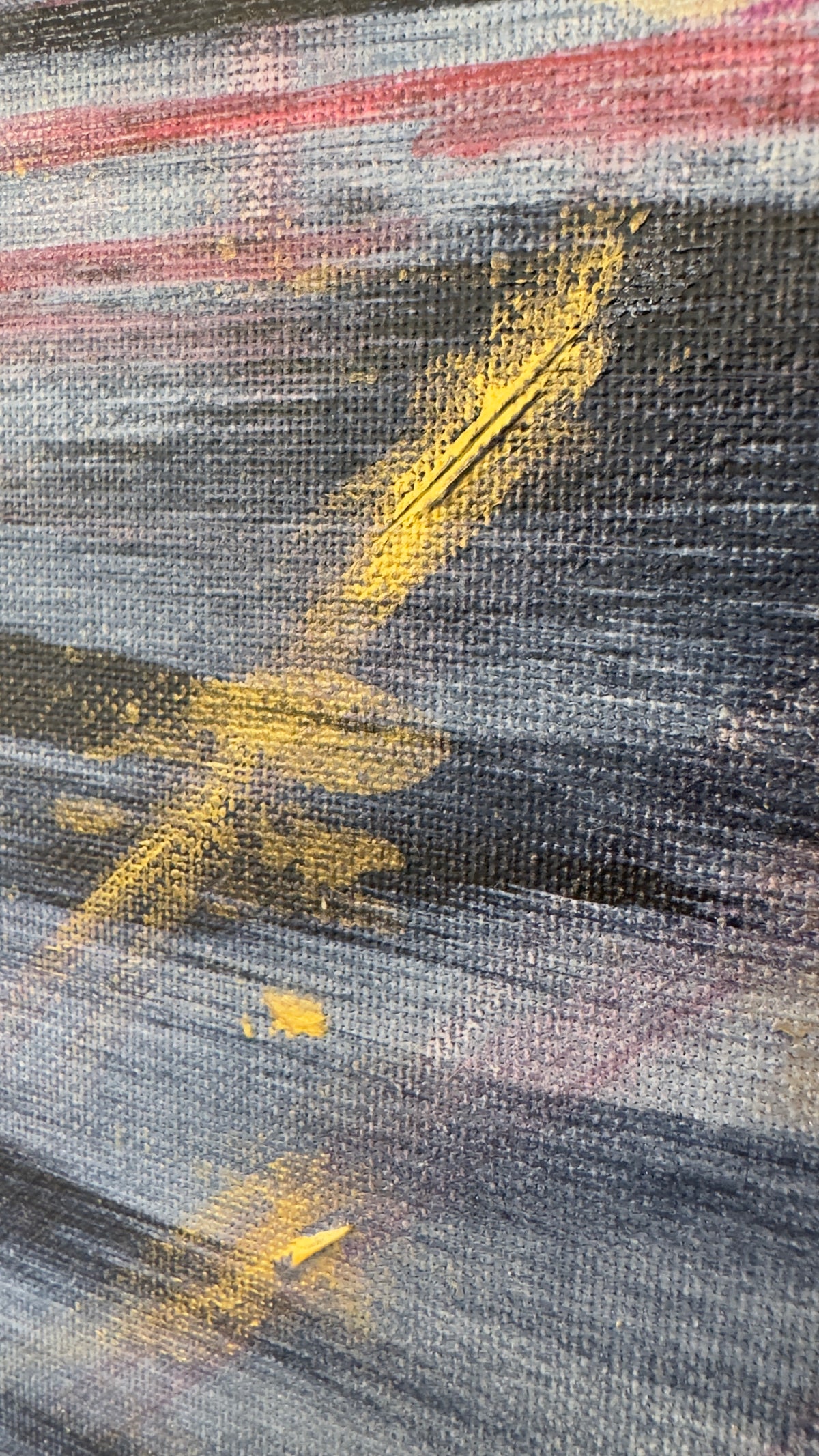 Portal of Silence, Original Art on Canvas, 20 in x 24 in
