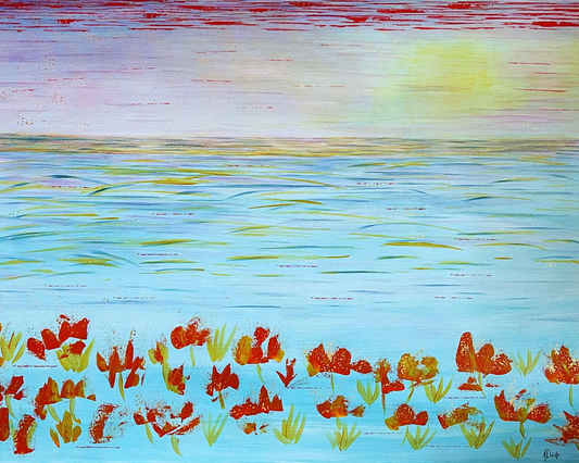 The Promise, Original Acrylic, 40 x 30